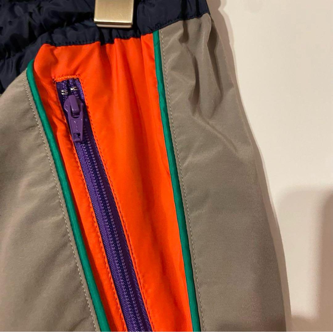 kolor beacon 22ss ナイロンパンツ　グレー　1 イージーパンツ