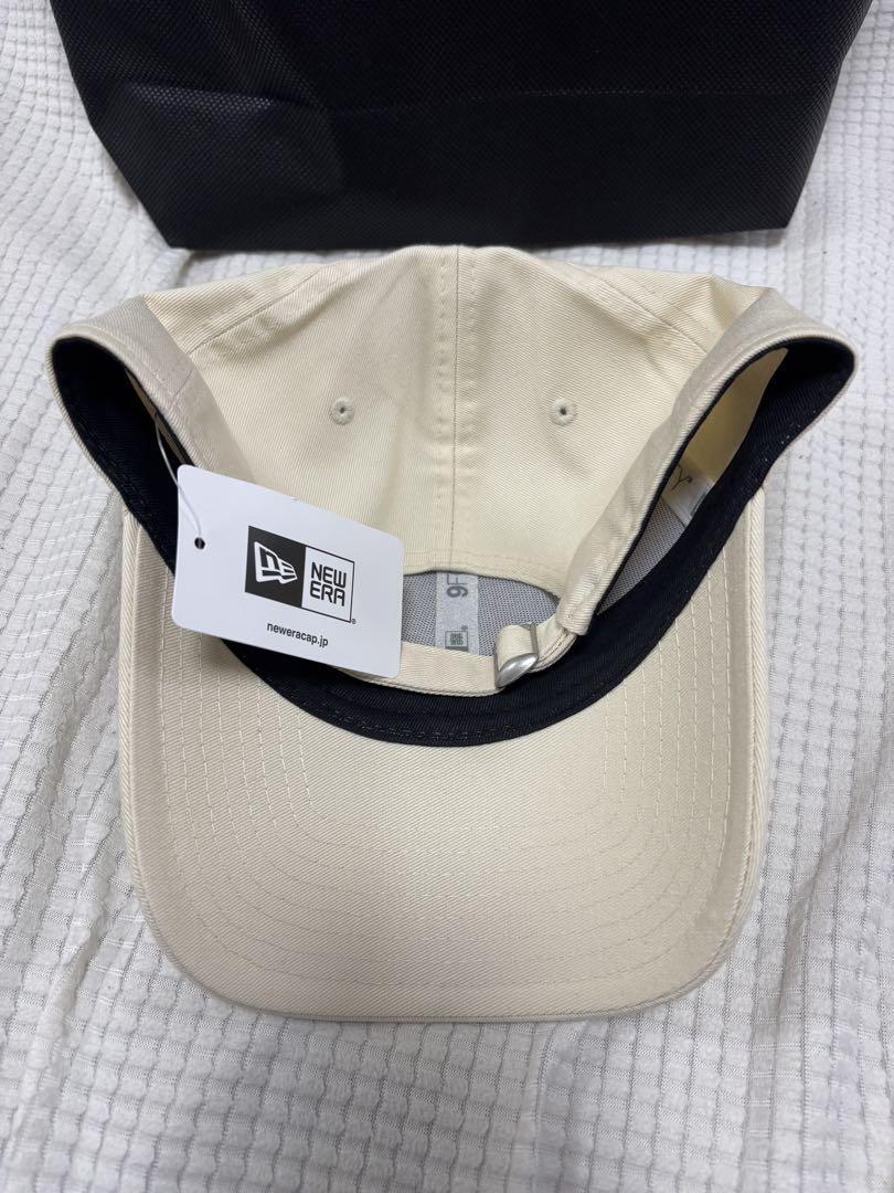 9FORTY NEWERA Rhinestone Classic Logo ライトクリーム