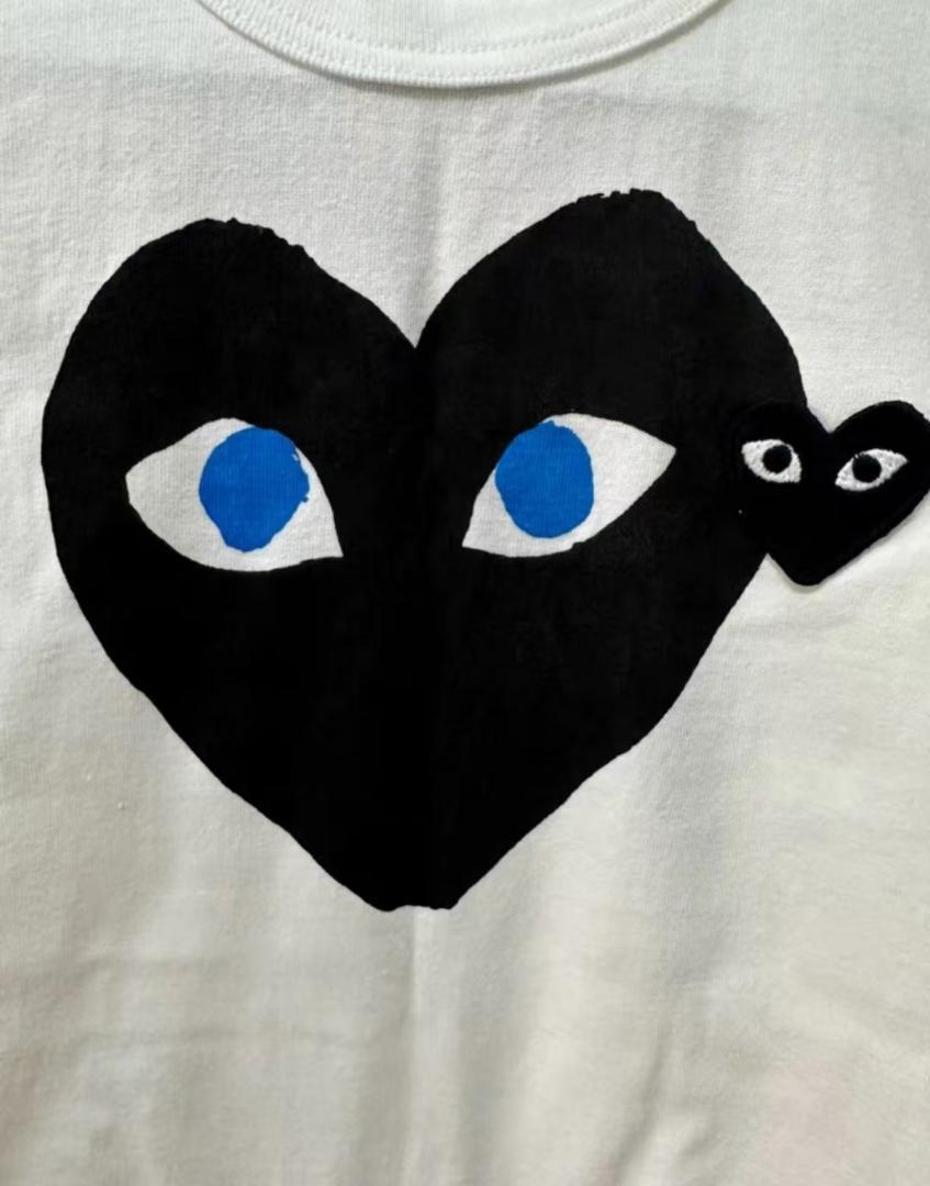PLAY コムデギャルソン ドットハート TシャツM