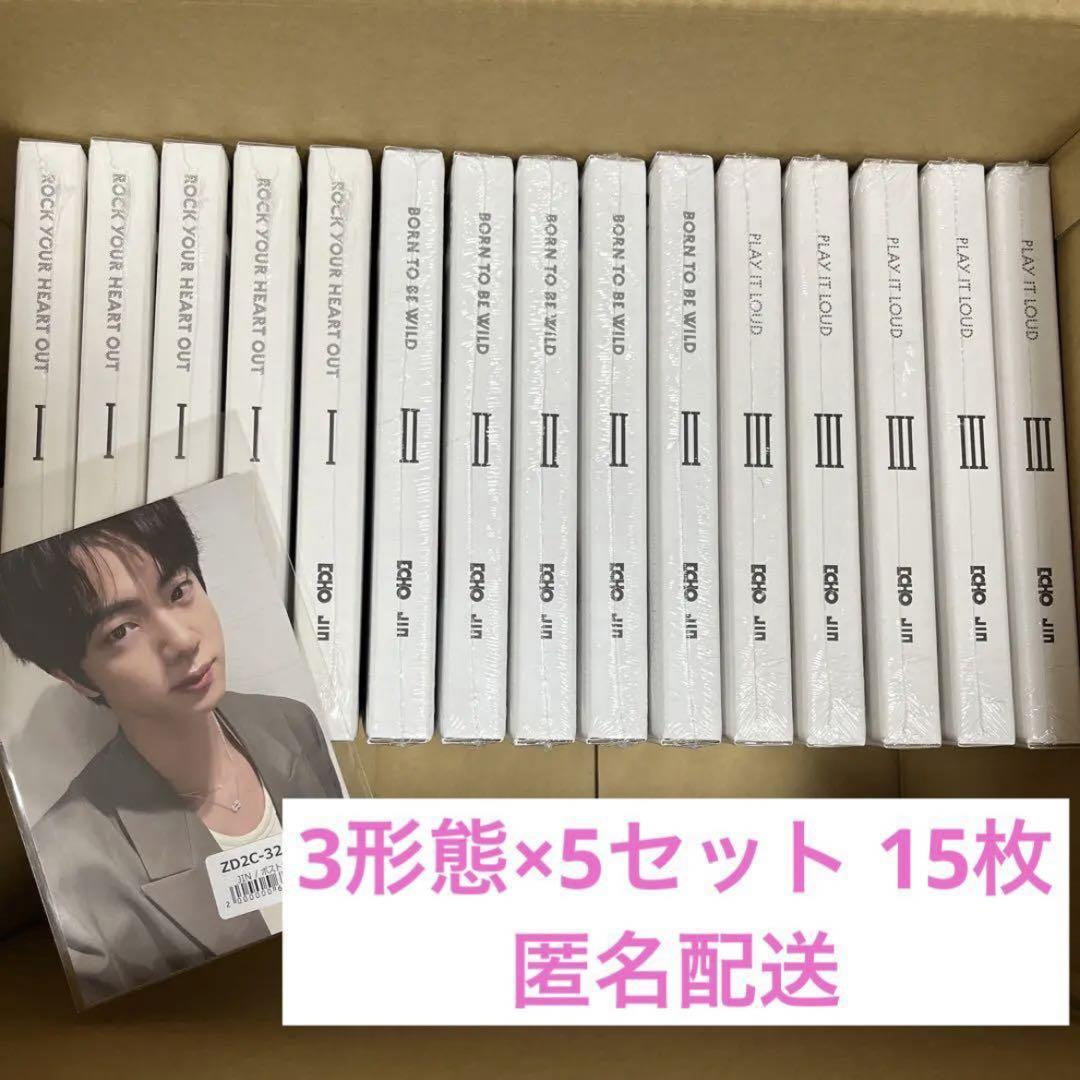3形態 BTS ジン Echo ソロアルバム Jin 5セット