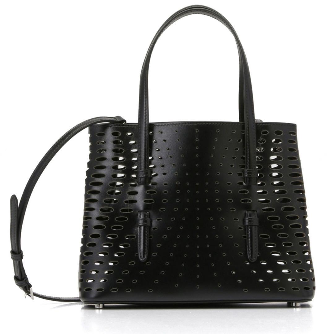 新品　ALAIA ブラック ショルダーバッグ