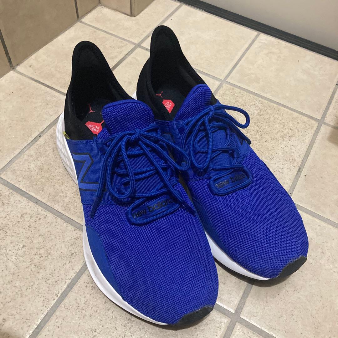New Balance 靴ブルー