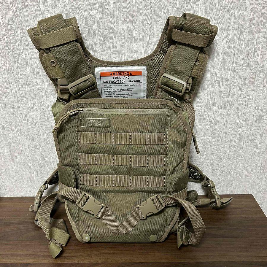 Mission Critical 抱っこ紐 MISSION CRITICAL ベビーキャリア 抱っこ紐 ミリタリー コヨーテ