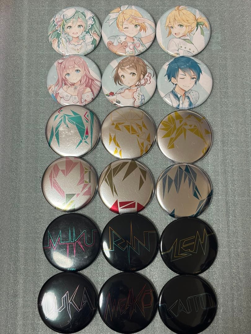 初音ミク マルイ Birthday Party 2017 缶バッジ 18種セット傷や汚れあり