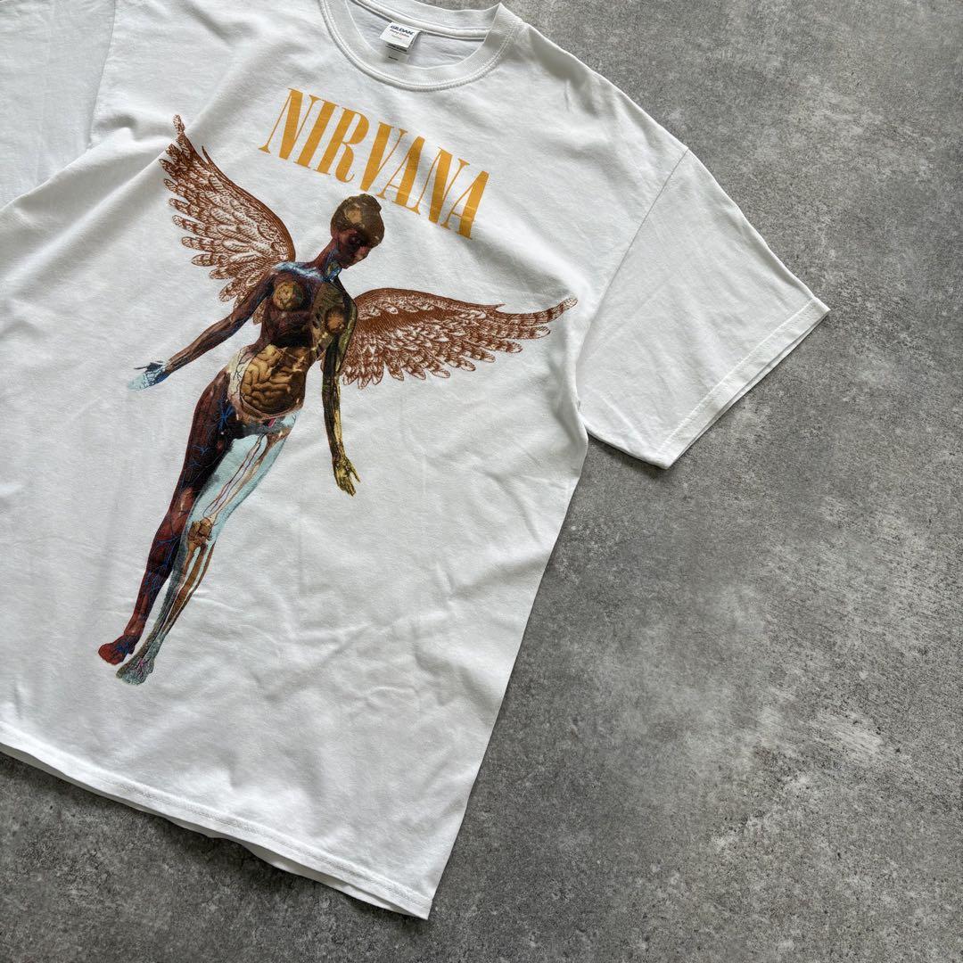 NIRVANAニルヴァーナ◼️IN UTEROロックTシャツ◼️GILDAN NIRVANA | ニルヴァーナ IN UTERO T-SHIRT | GOOD ROCK SPEED