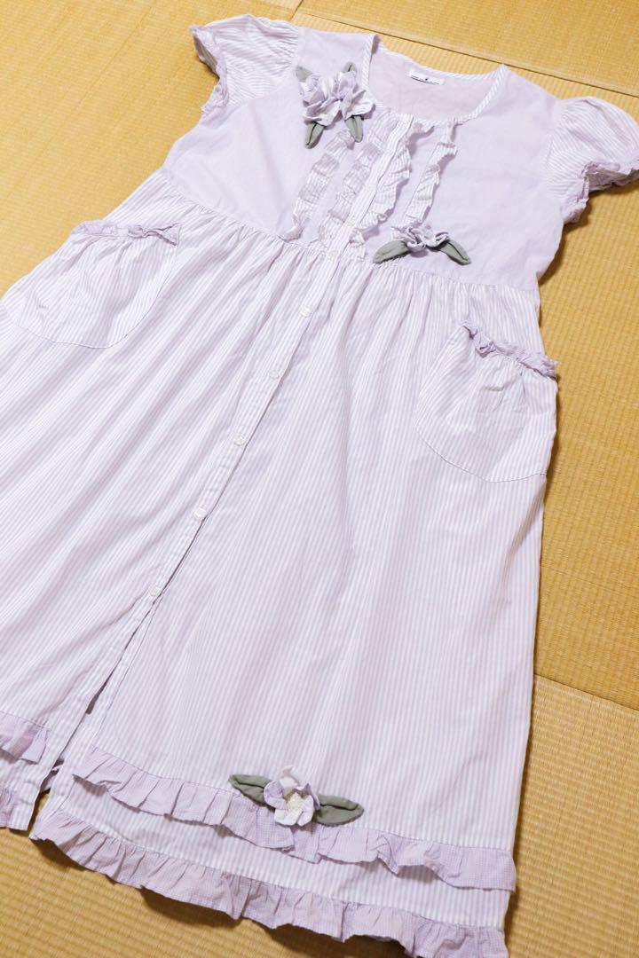 【超美品】レナウン お花モチーフ付ネグリジェ【nal och trad】