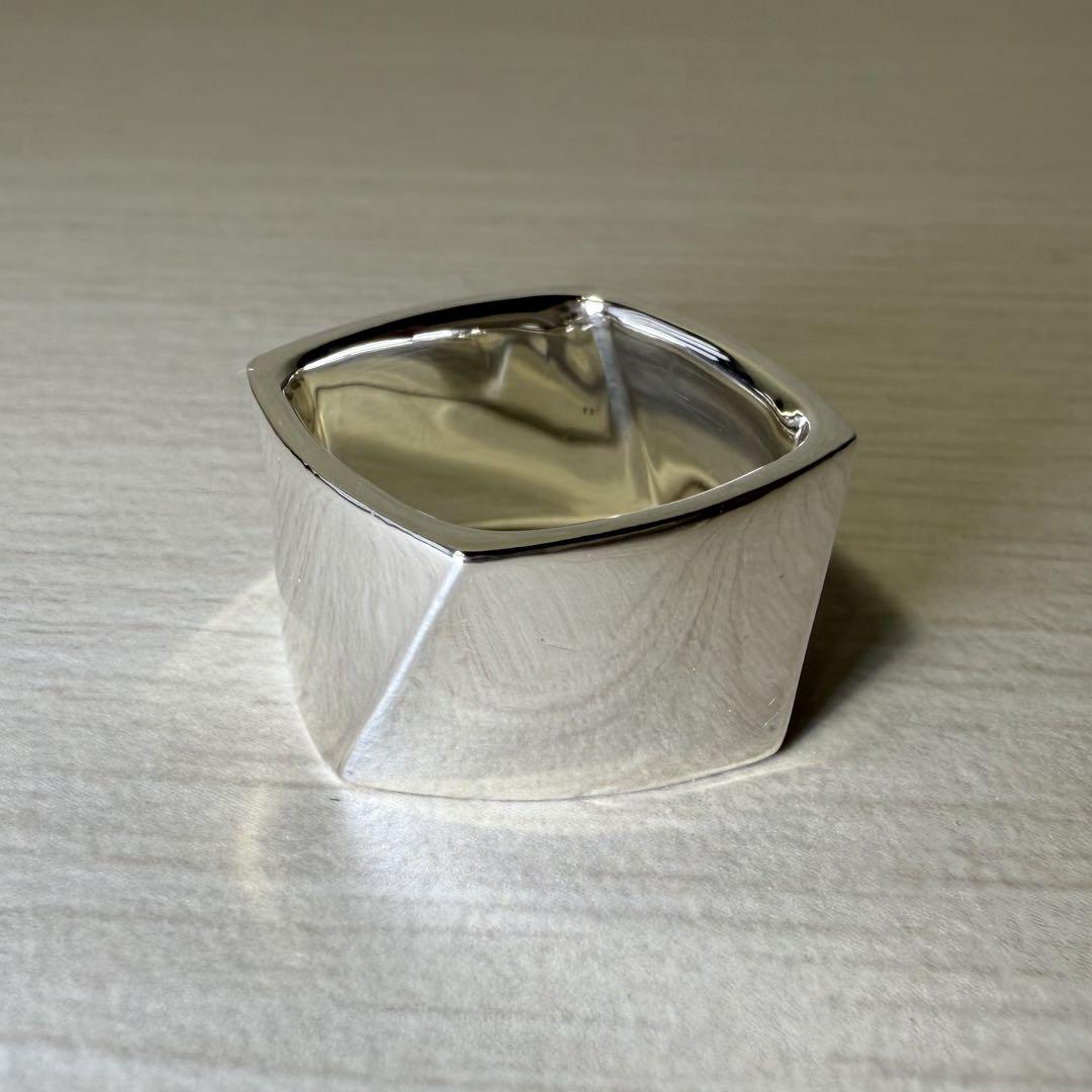 偉大な フランクゲーリー ティファニー 希少 スクエア 14号 925 リング アクセサリー