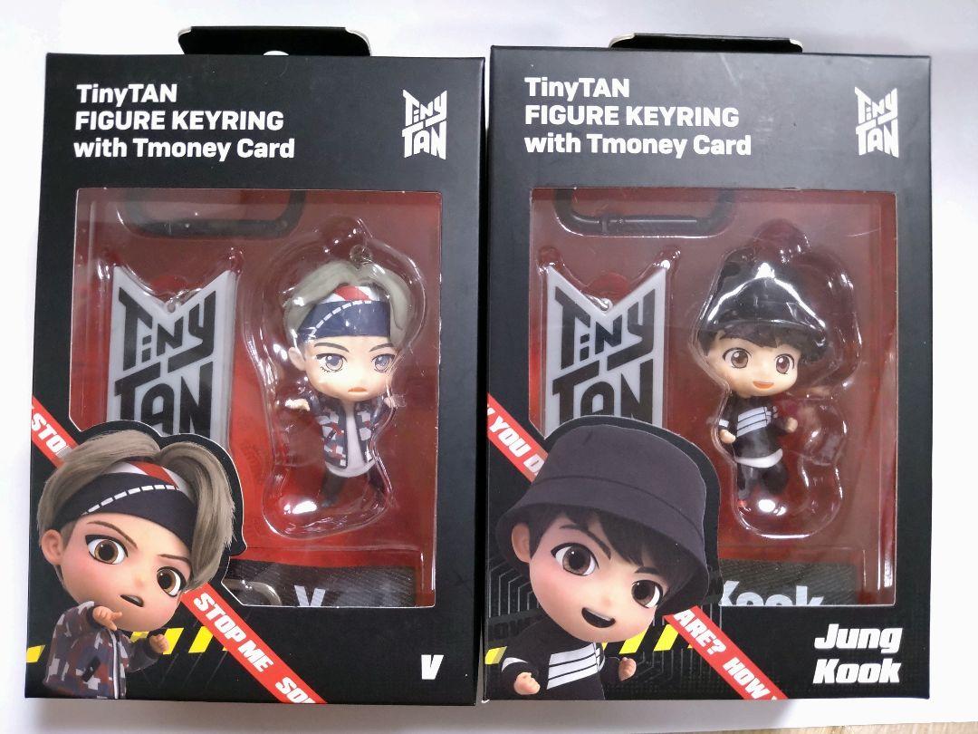 TinyTAN　フィギュアキーリング　TmoneyCard V Jungkook TinyTAN フィギュアキーリング TmoneyCard V Jungkook - メルカリ