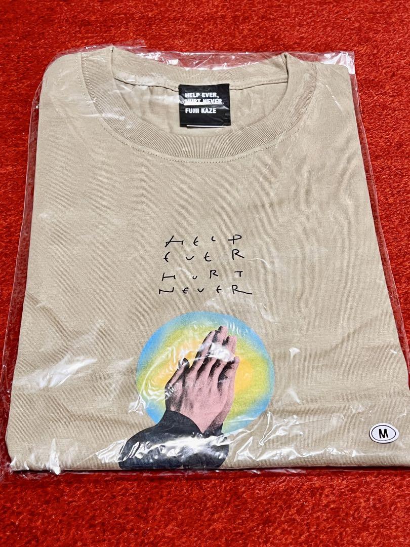 即購入歓迎 藤井風 祈りTシャツ Lサイズ ベージュ - メルカリ