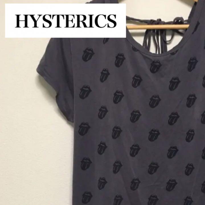 ローリングストーンズ ヒステリックス レーヨン ワンピース シャツ Tシャツ