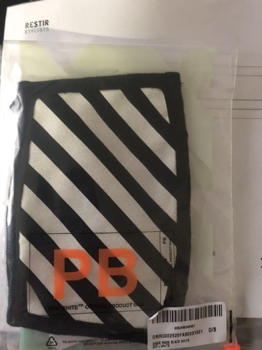 い出のひと時に、とびきりのおしゃれを！
 off-white フェイスガード その他