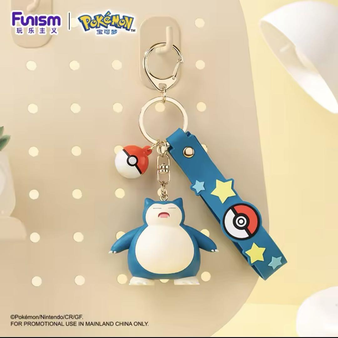 【新品未使用】Fragment × Pokémon カビゴン キーホルダー タグありFragment × Pokémon カビゴン キーホルダー