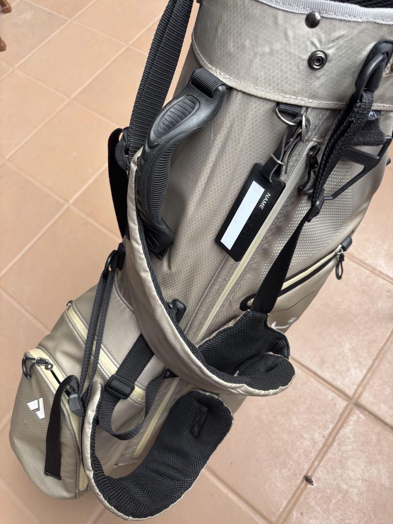 PYKEI PEAK スタンドゴルフバッグ グレー(おまけボール付き)