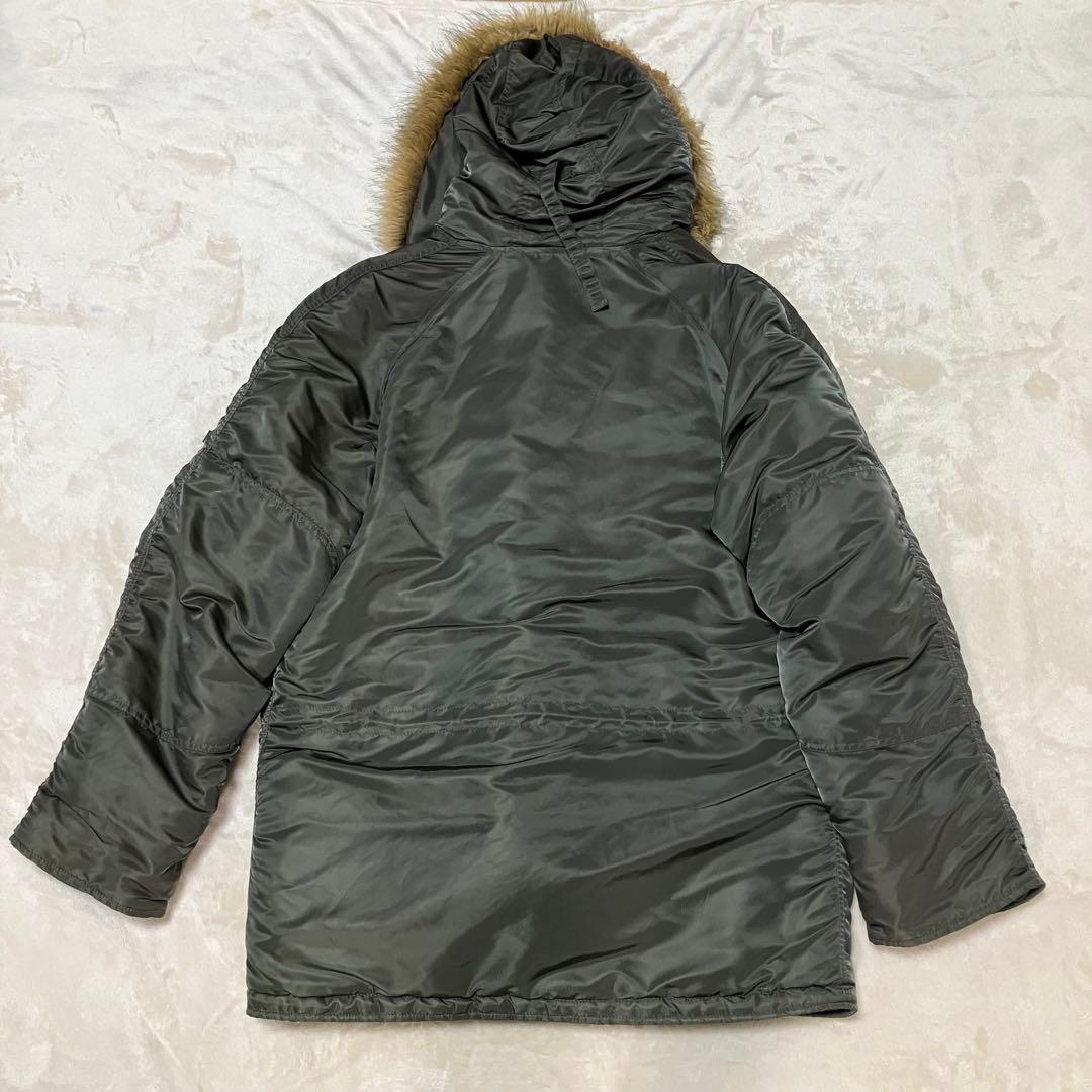 アルファインダストリーズ N-3B フライトジャケット USA製 メンズL相当 アルファインダストリーズ N-3B フライトジャケット USA製 メンズL相当