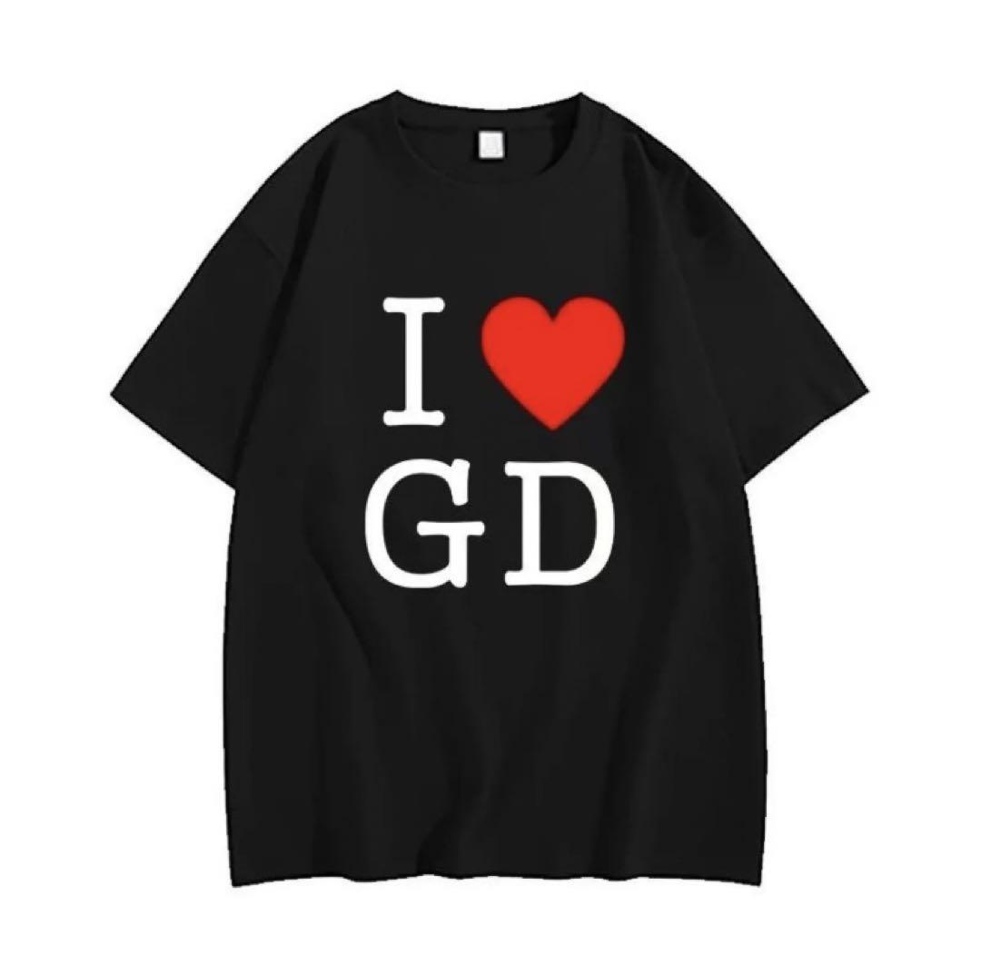 G-DRAGON ジヨン Tシャツ ブラック 黒 新品未使用 G-DRAGON ジヨン 公式 半袖 Tシャツ ブラック 黒 ジードラゴン