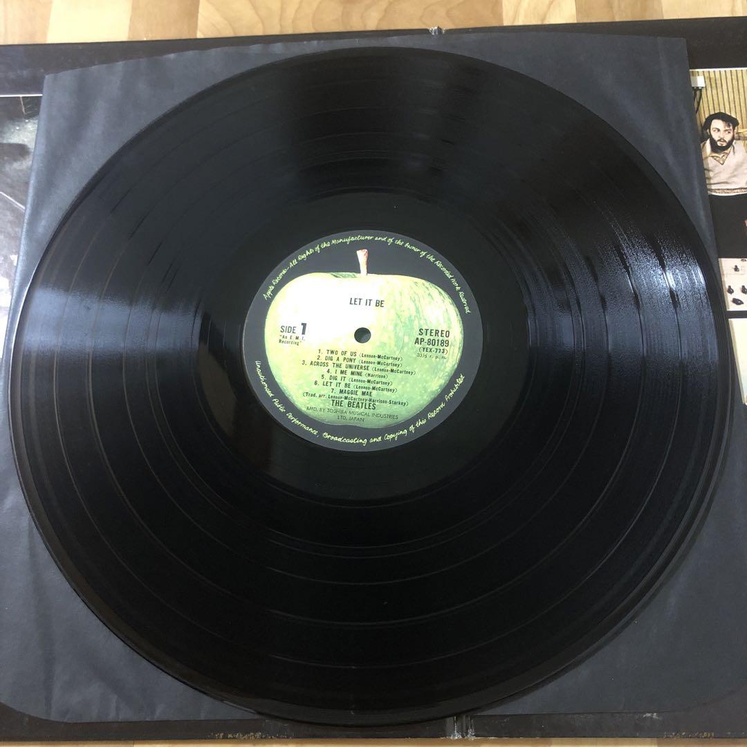 d221y17　LPレコード　ビートルズ / レット・イット・ビー