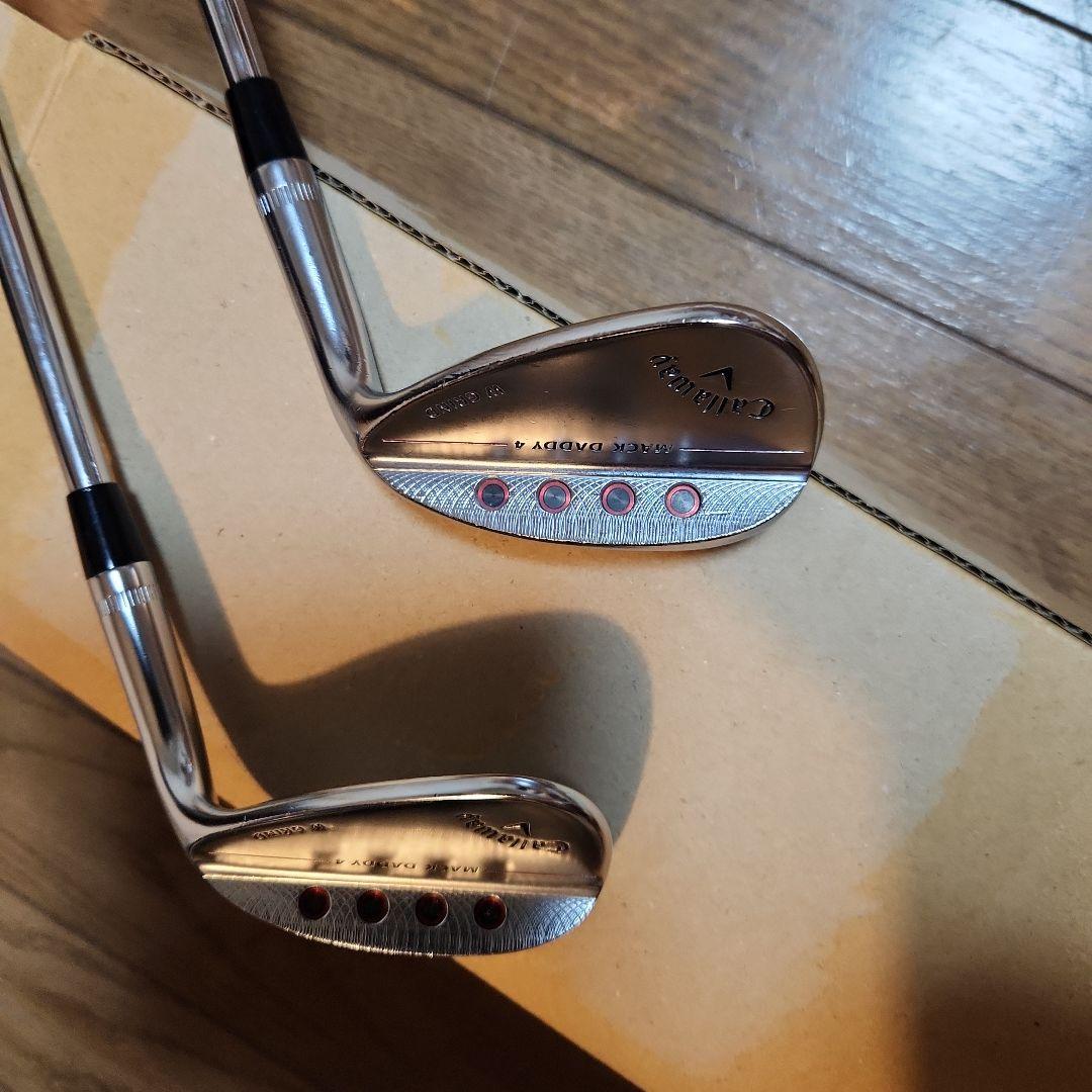 Callaway Mack Daddy 4ウェッジ 52度 56度 2本セット
