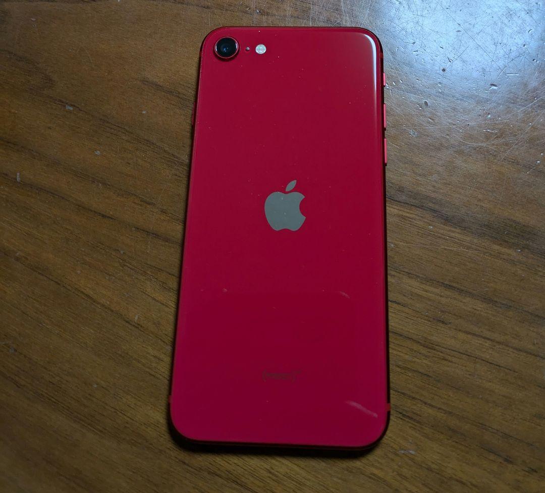 iPhone　se2　本体　64GB　レッド　美品