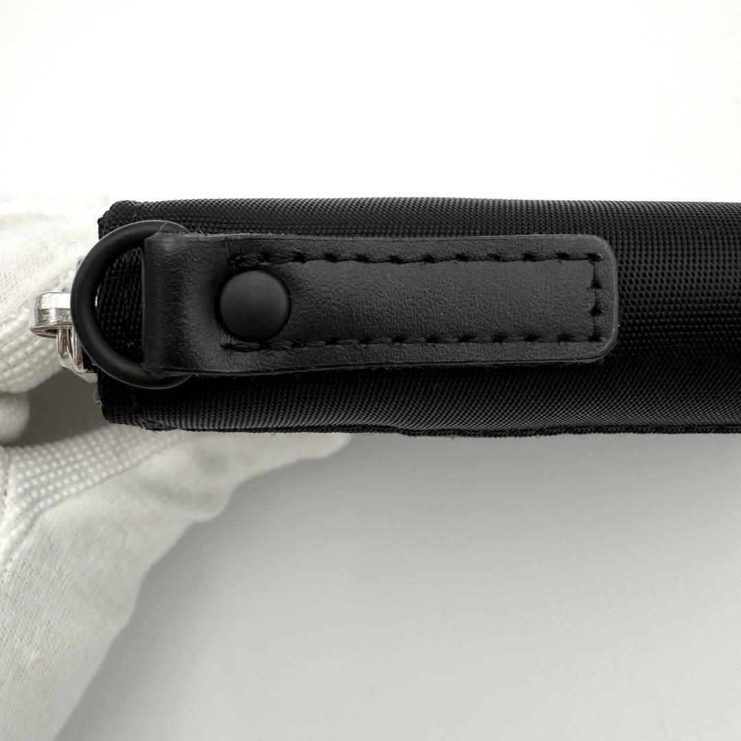 現行 未使用級✨ ポーター リフト ウォレット 折り財布 ラウンドファスナー 黒
