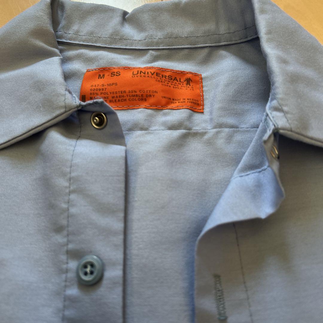 ［ 美品 ］ UNIVERSAL OVERALL 半袖ワークシャツ M-SS