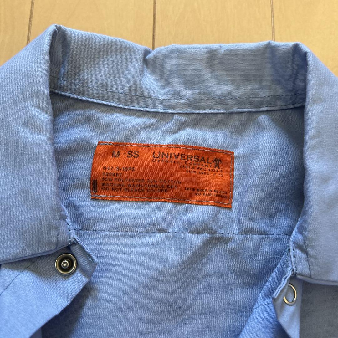 ［ 美品 ］ UNIVERSAL OVERALL 半袖ワークシャツ M-SS