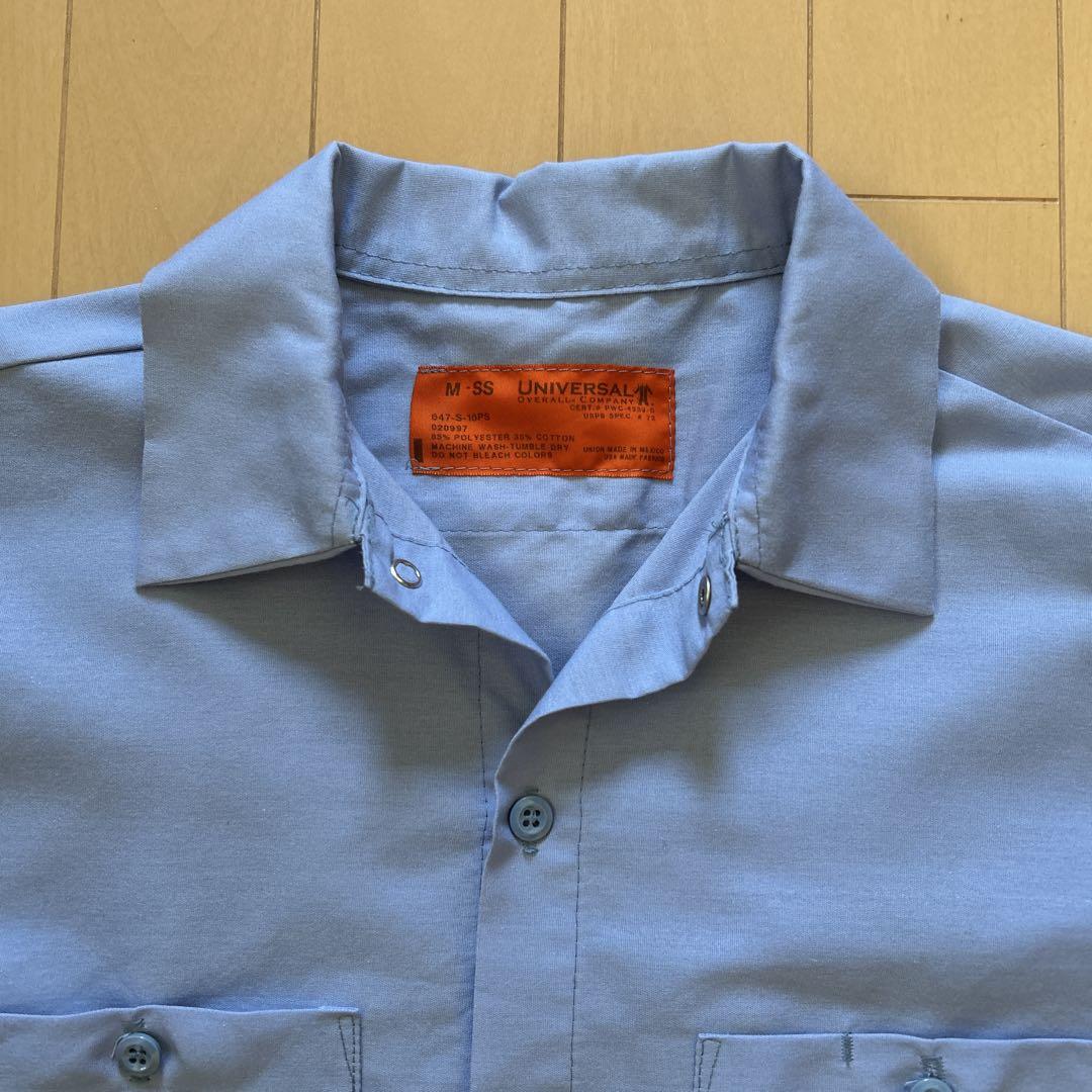 ［ 美品 ］ UNIVERSAL OVERALL 半袖ワークシャツ M-SS