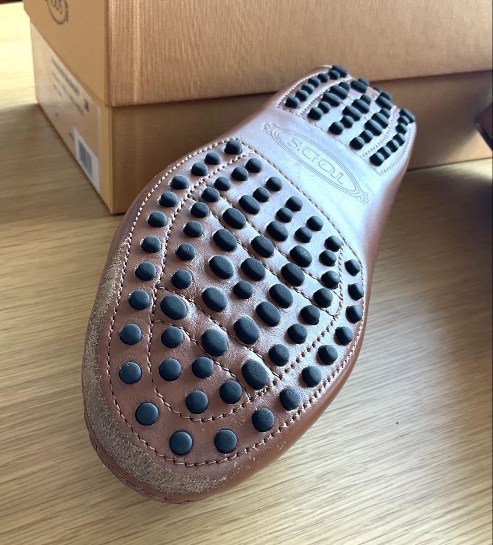 トッズ TOD’S ローファー ドライビングシューズ レンガ色 サイズ36