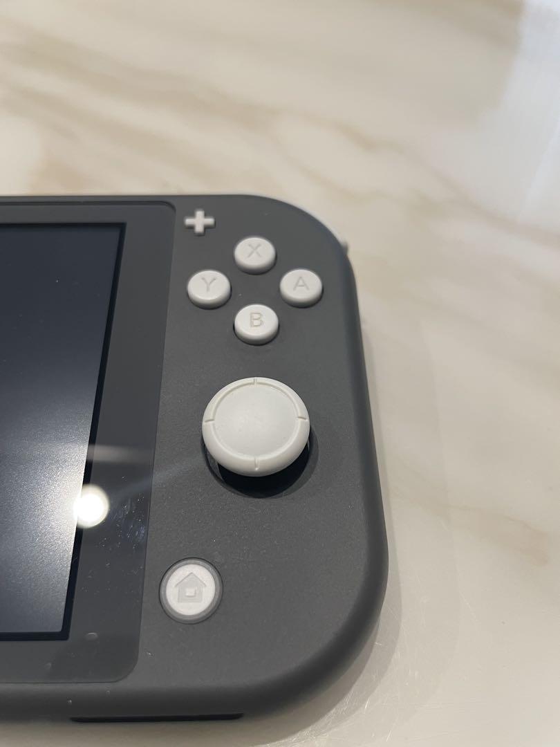 Nintendo Switch Lite 本体　人気カラー　グレー色