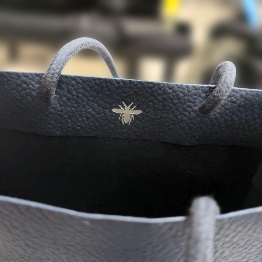 【Dior】コードブレスレット カナージュ レザー 【Dior】コードブレスレット カナージュ レザー