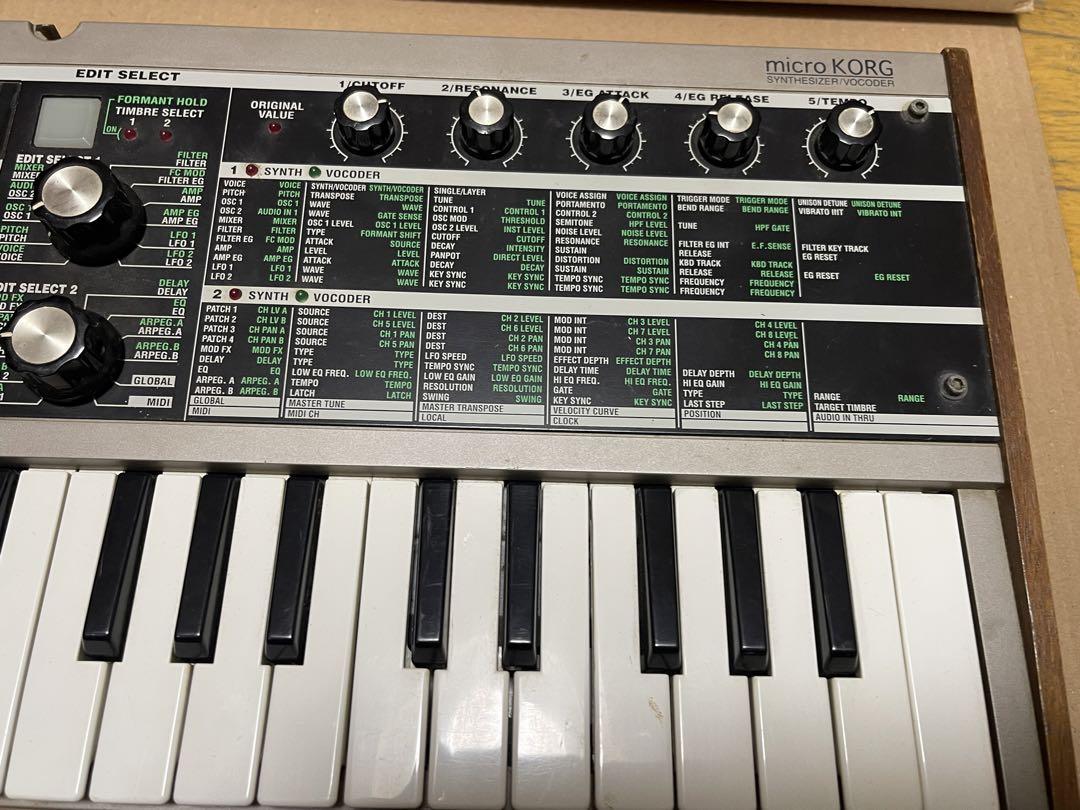 korg microkorg マイクロコルグ キーボード シンセサイザー