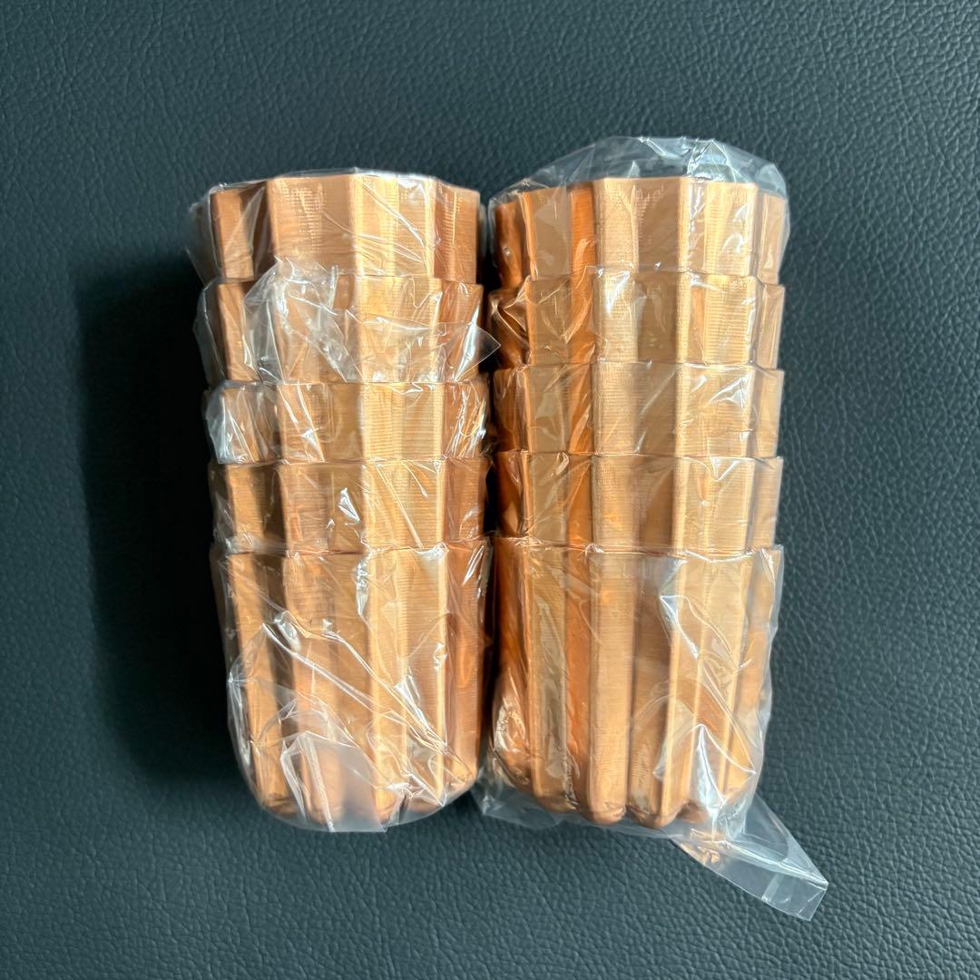 【新品】馬嶋屋菓子道具店 日本製 銅 カヌレ型 10個 セット