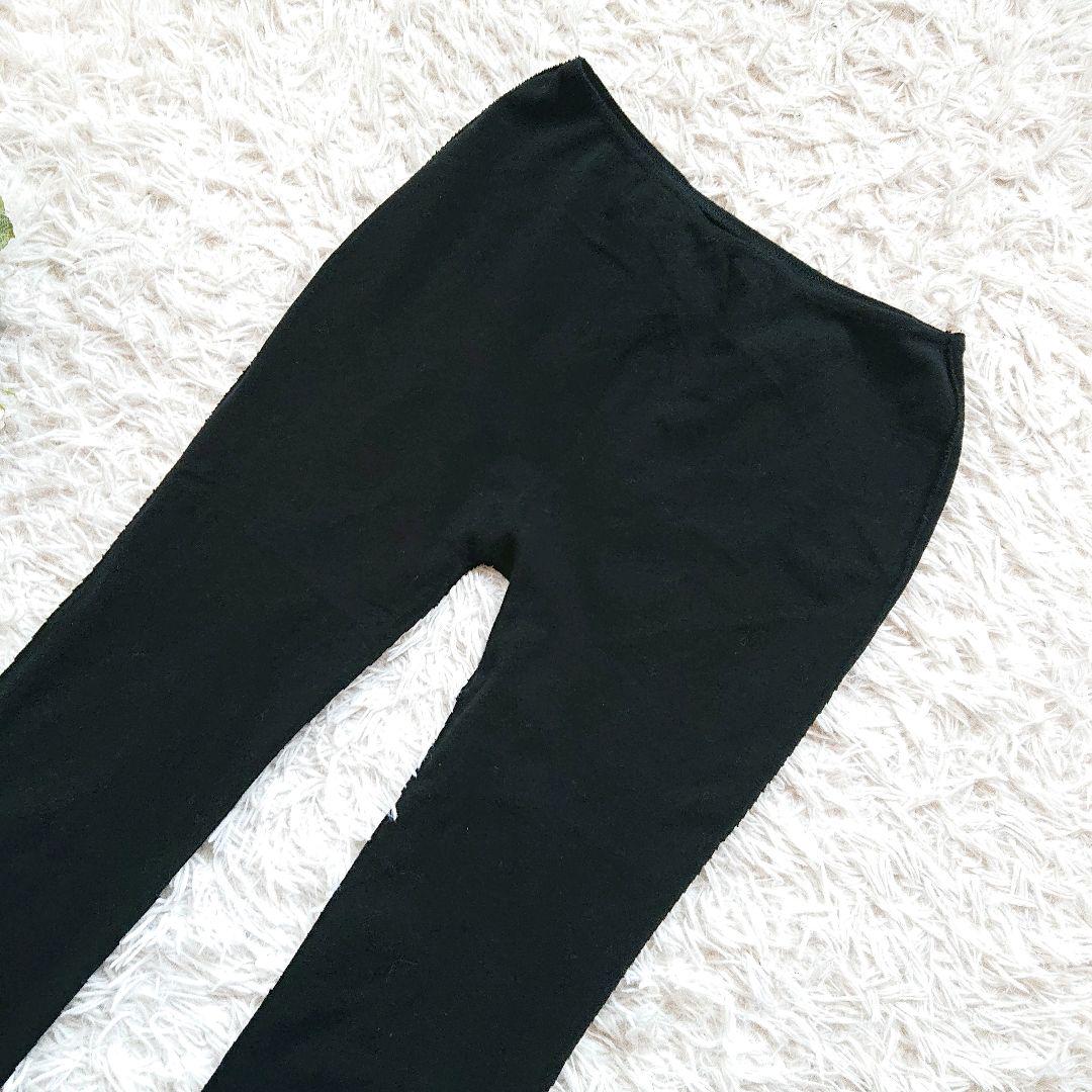 イッセイミヤケ A.POC 変形 ギザギザ ストレッチ フレア パンツ