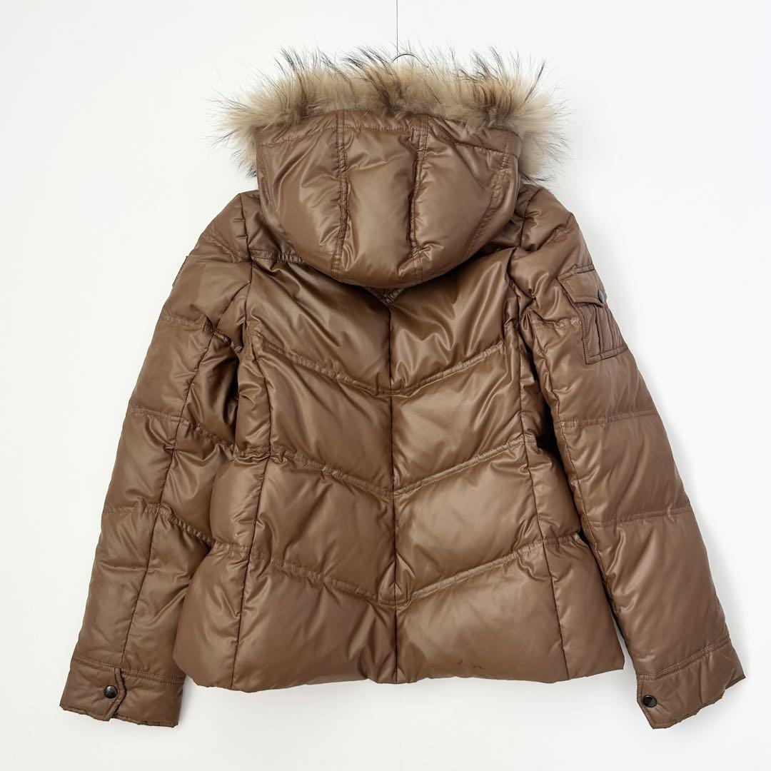 BURBERRY ピンクベージュ ダウンジャケット 38 BURBERRY ダウンジャケット ブラウン 38 - メルカリ