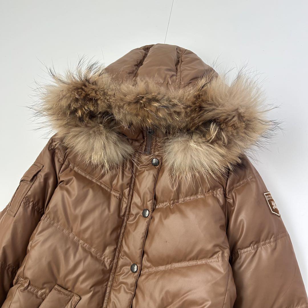 BURBERRY ブラウン ダウンジャケット BURBERRY ダウンジャケット ブラウン 38 - メルカリ