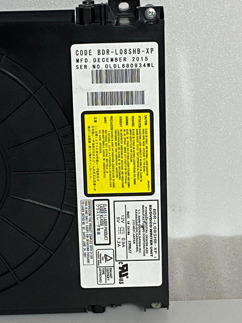 SHARP AQUOS BDR-L08SH-XP BDドライブ　15年製