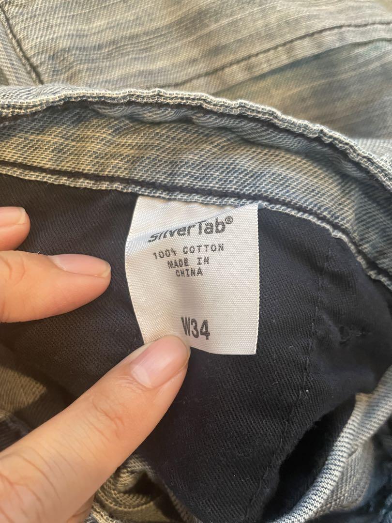 Levi's Silver Tab カーゴショートパンツ34VINTAGEブルー