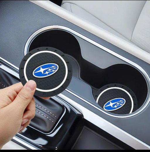 SUBARU スバル 専用 ドリンクホルダーコースター2枚セット