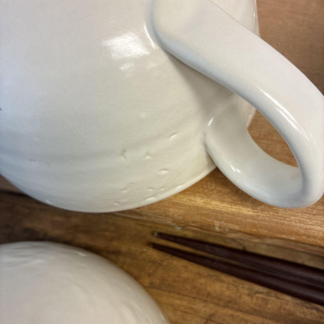 新品　陶器　陶芸作家　スープカップ12個　4