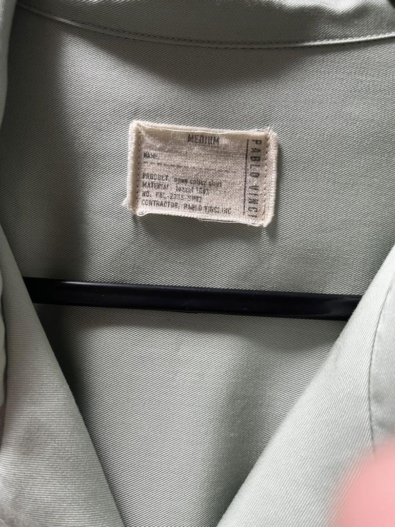 PABLO VINCI Open collar shirt Mサイズ