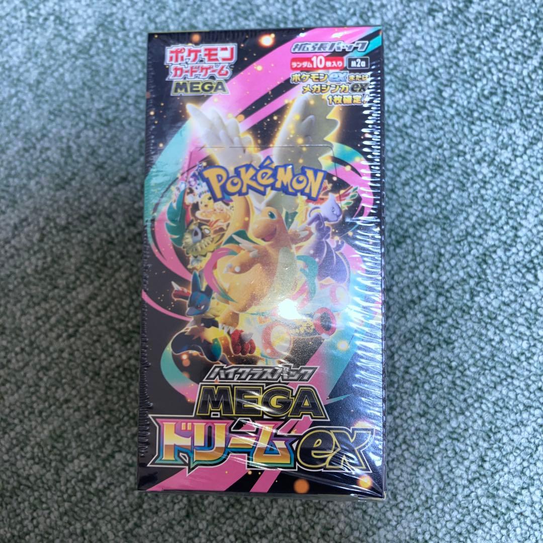 ポケカ　MEGAドリームex シュリンク付き　1BOX