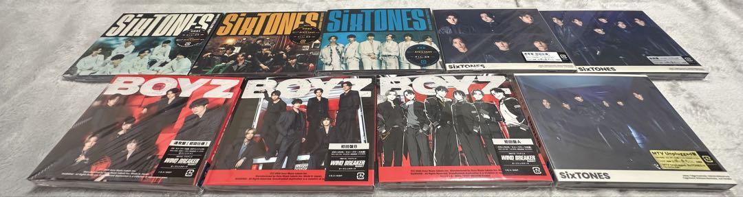 SixTONES CDシングル まとめ売り 3形態 抜けなし SixTONES CDシングル まとめ売り 3形態 抜けなしΩ