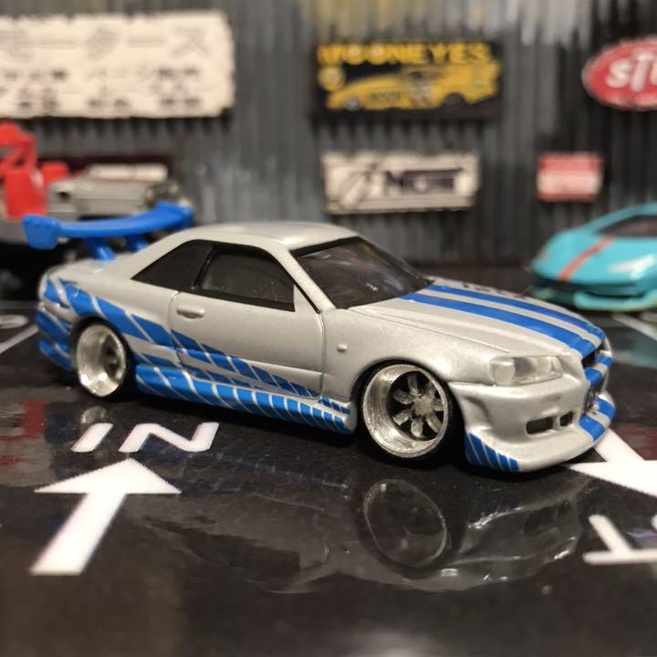 トミカ カスタム ワイルドスピード GT-R34 - メルカリ