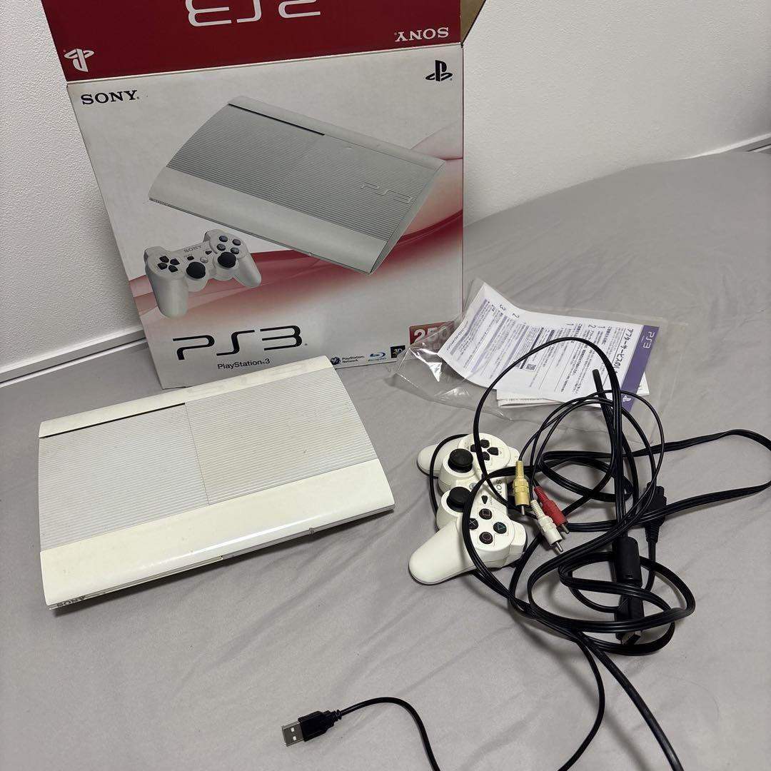後期型PS3 本体 4200B クラシックホワイト 本体 250GB ジャンク 後期型PS3 本体 4200B クラシックホワイト 本体 250GB ジャンク