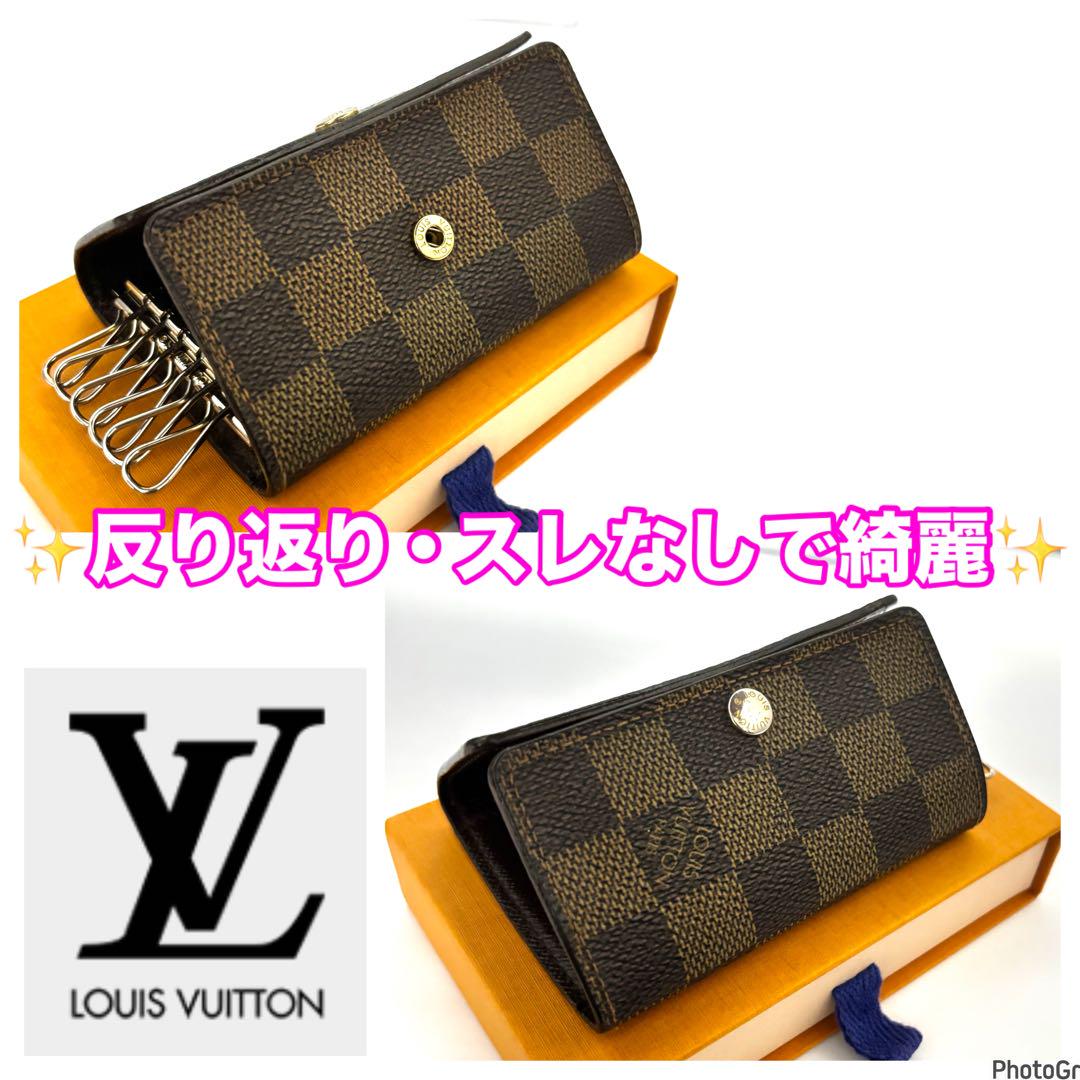 ⭐️新品並レベル⭐️ルイヴィトン⭐️ダミエ⭐️ミュレティクレ⭐️6連キーケース⭐️