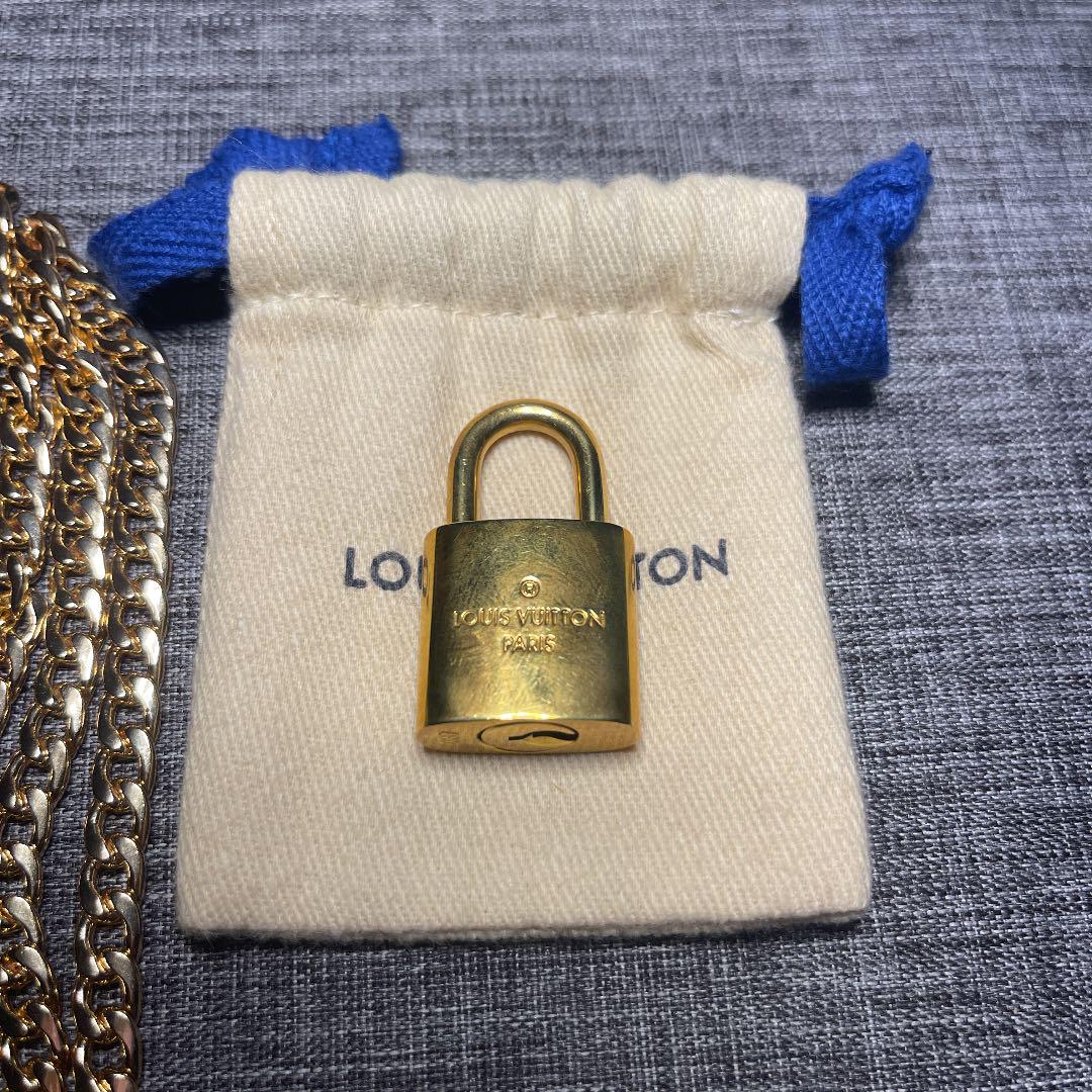 極美品 パドロック ネックレス 437番 K1oG8-m47401295566 LOUIS VUITTON南京錠 品質保証