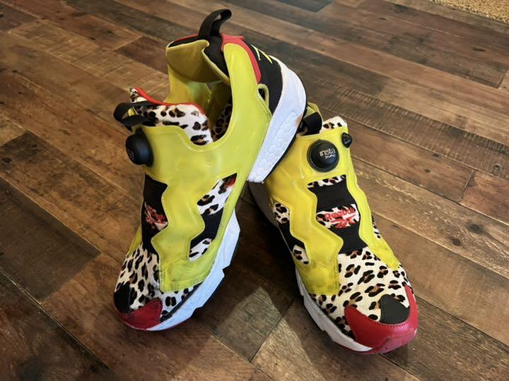reebok インスタポンプフューリー 豹柄 28.5 reebok インスタポンプフューリー 豹柄 28.5