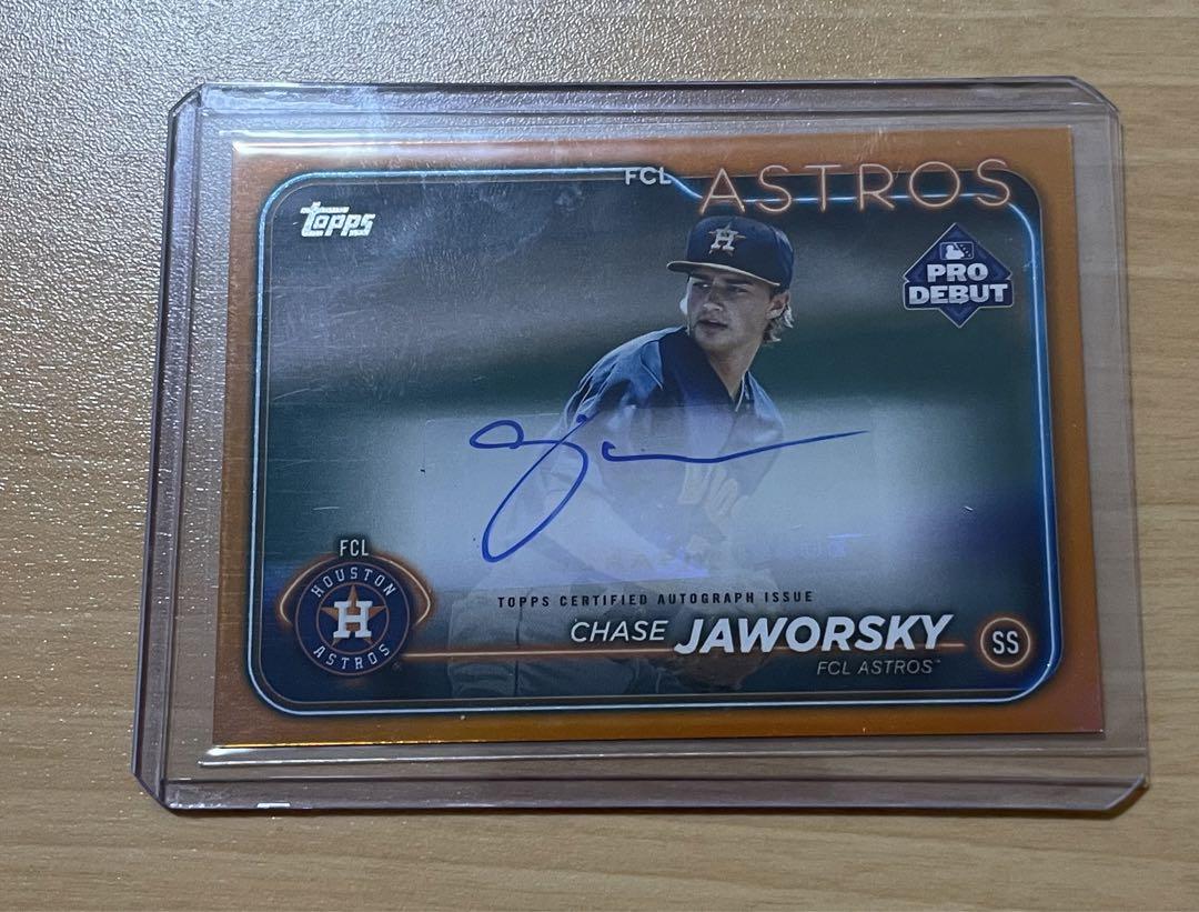 topps chase jaworsky サインカード　25シリ