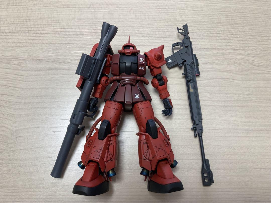 完成品 HG MS-06R-1-A シャア専用高機動型ザク