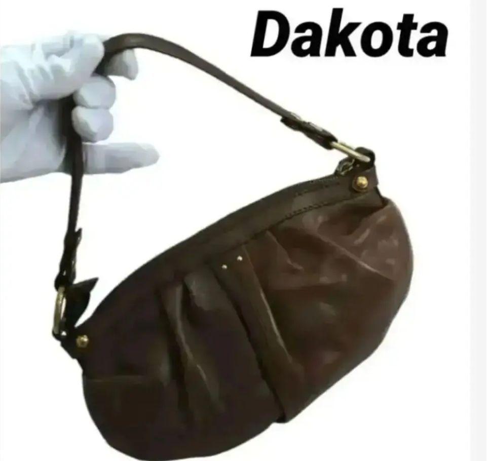 Dakota ダコタ ハンド バッグ 鞄 本革 レザー 古着 カバン