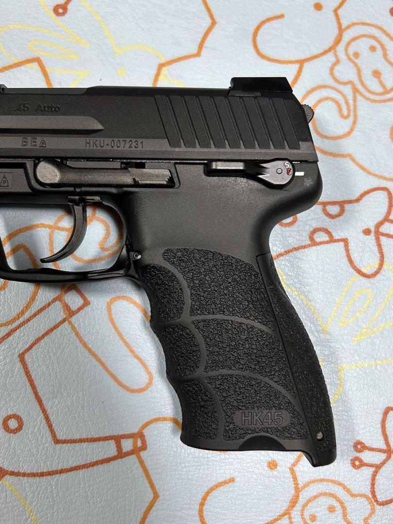 東京マルイ ガスブローバック HK45 タクティカルブラック